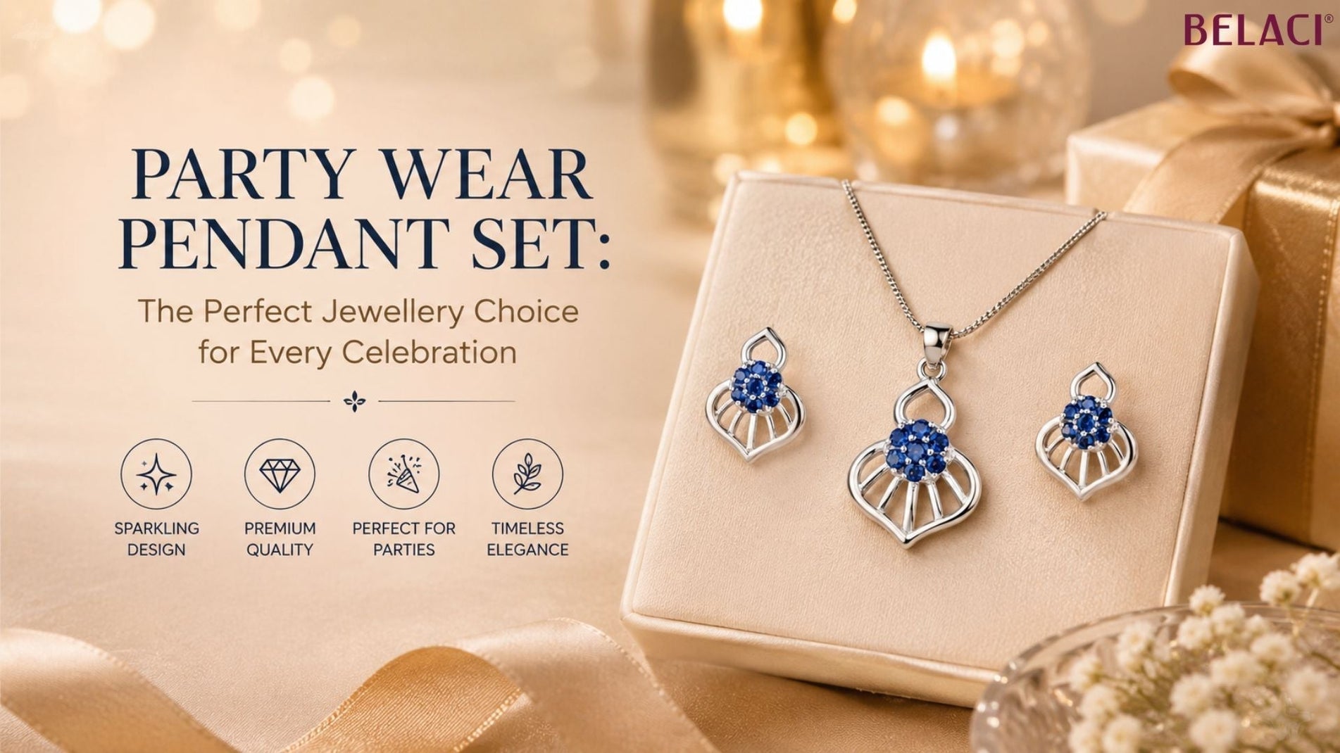 Party Wear Pendant Set: The Perfect Jewellery Choice for Every Celebration