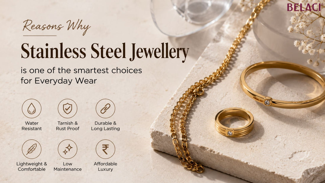Reasons Why Stainless Steel Jewellery is one of the smartest choices for Everyday Wear