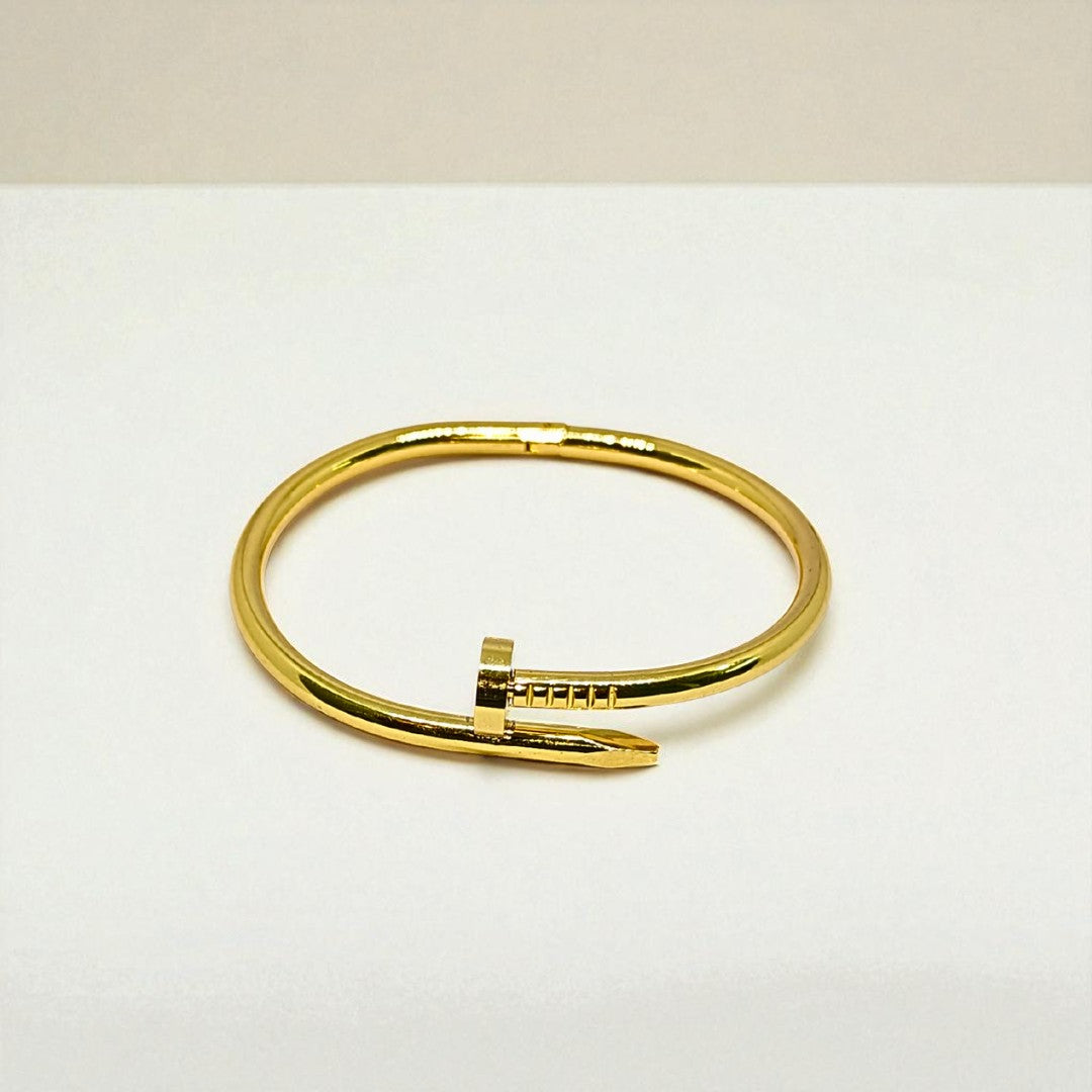 Gold Bracelet for Women on a white background