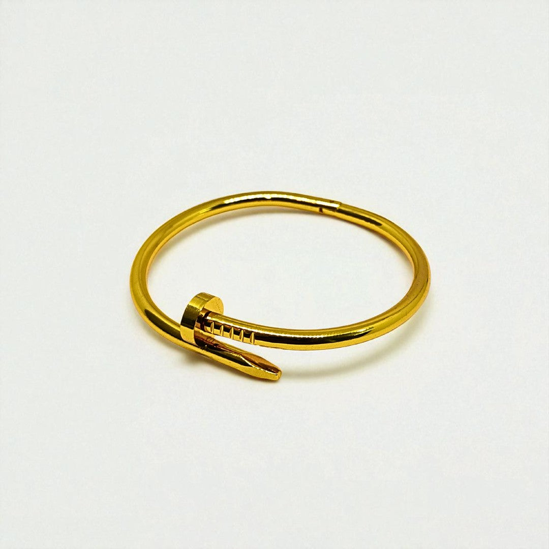Gold Bracelet for Women on a white background