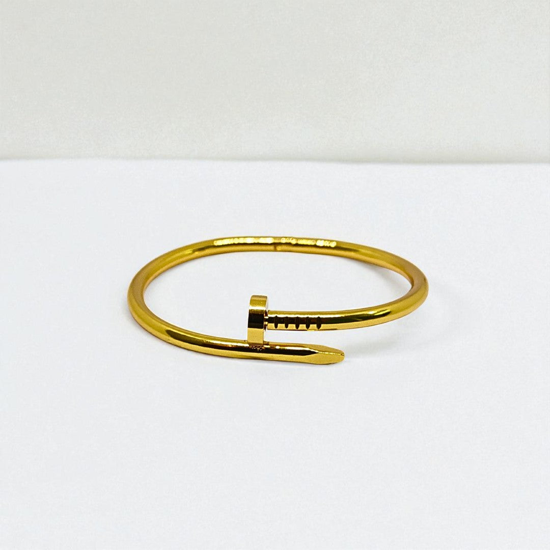 Gold Bracelet for Women on a white background