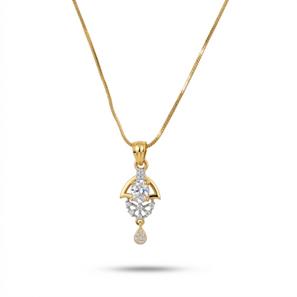 BELACI AD Gold Plated Jewellery – Pendant Set