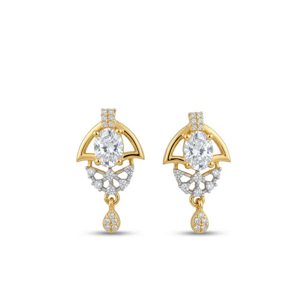 BELACI AD Gold Plated Jewellery – Pendant Set