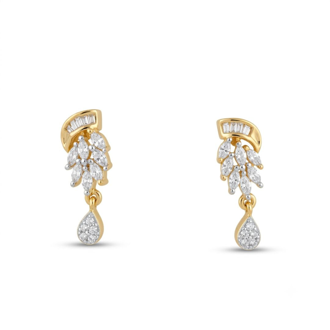 Designer American Diamond Gold Finish Daily Wear Mangalsutra