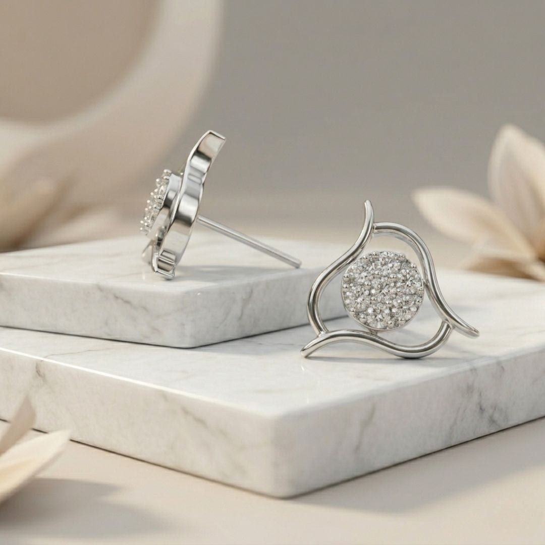 BELACI AD Silver Jewellery – Designer Studs