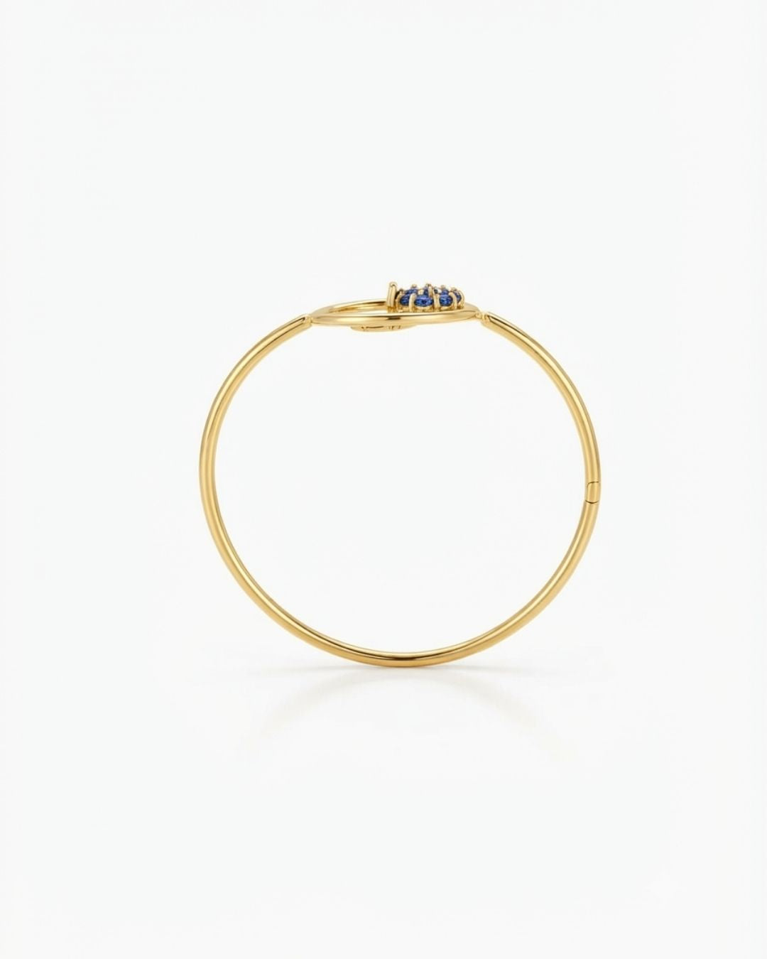 Multicolour Circular Open Cuff Bracelet for Women