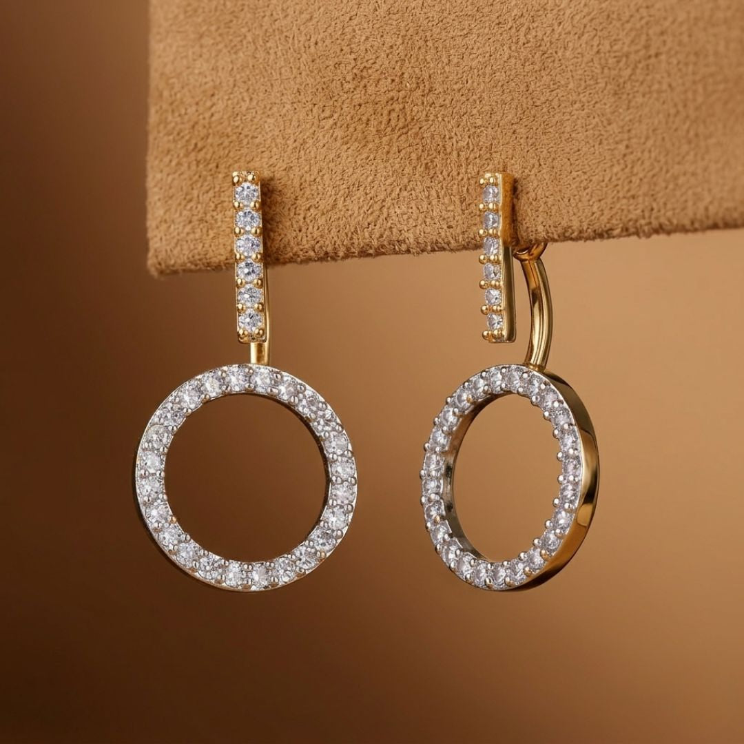 BELACI AD Gold Plated Jewellery – Hoop Earrings