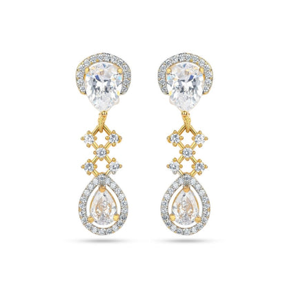 BELACI AD Gold Plated Jewellery – Drop Earrings