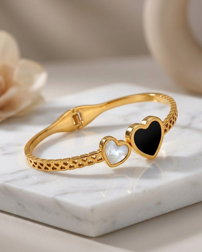 Heart Stainless Steel Bracelet for Women
