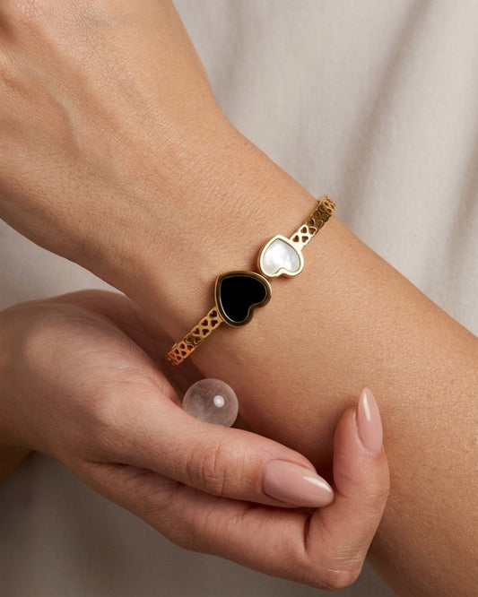 Heart Stainless Steel Bracelet for Women