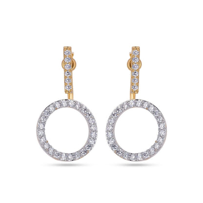 BELACI AD Gold Plated Jewellery – Hoop Earrings
