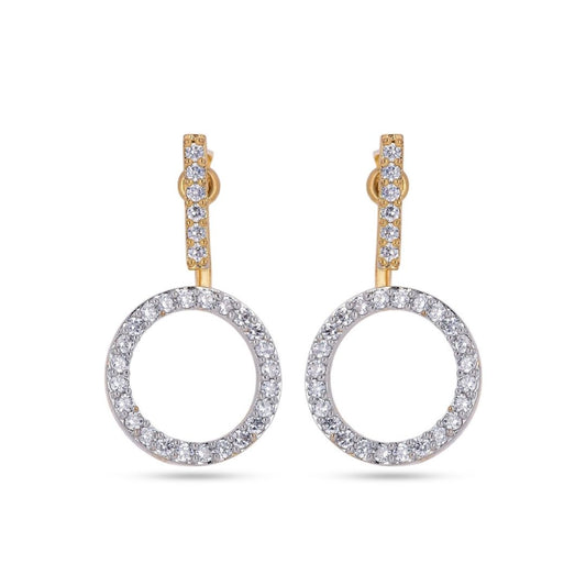 BELACI AD Gold Plated Jewellery – Hoop Earrings