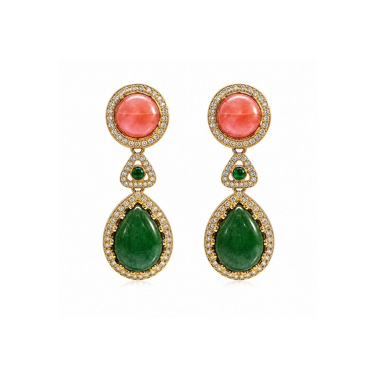 Sabyasachi-Inspired Polki Statement Necklace Set