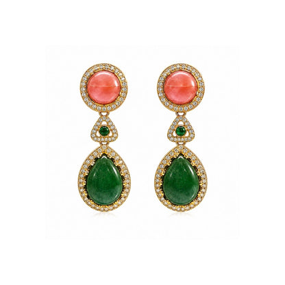 Sabyasachi-Inspired Polki Statement Necklace Set