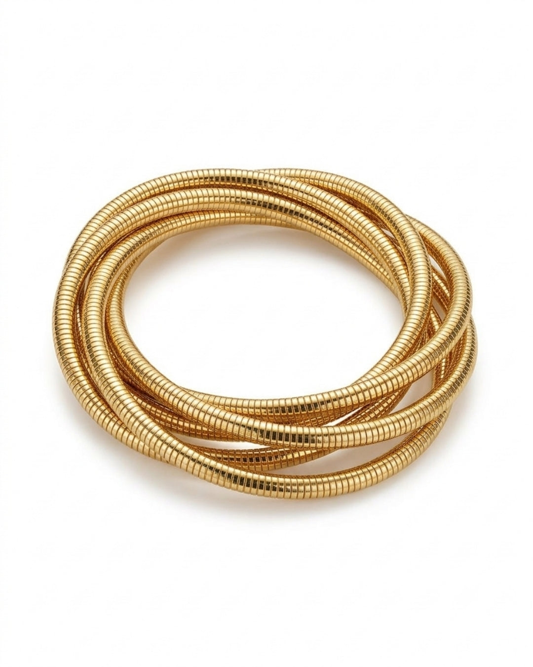 Luxury Coiled Statement Bracelet Design