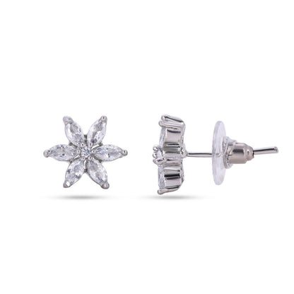 BELACI AD Silver Jewellery – Floral Studs