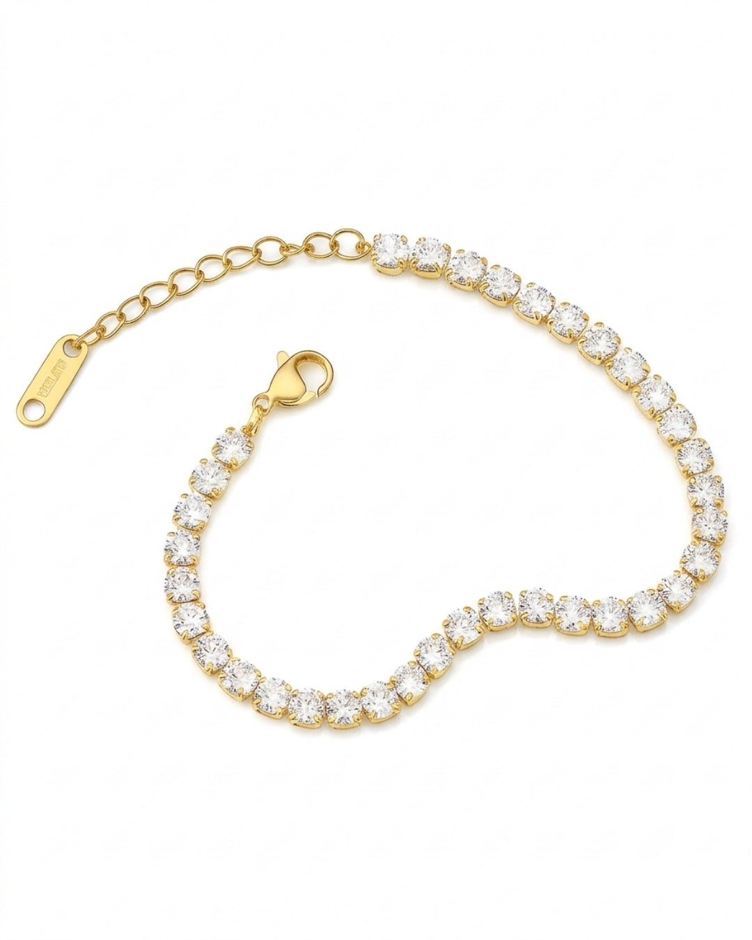 Classic Round Stone Tennis Bracelet