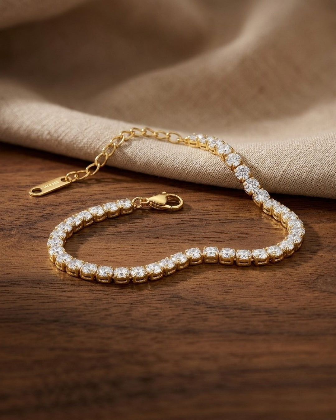 Classic Round Stone Tennis Bracelet